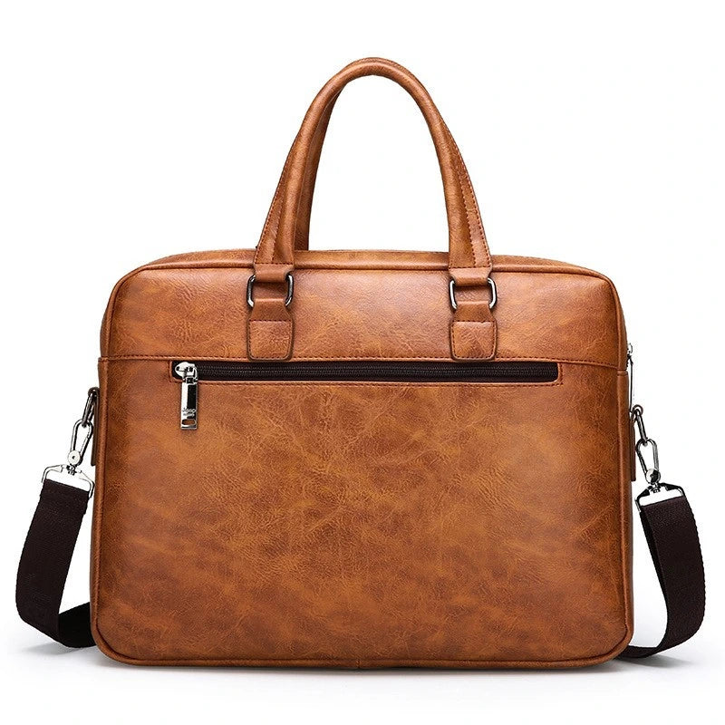 Bergen Style Brązowa – Torba na laptopa 15,6″