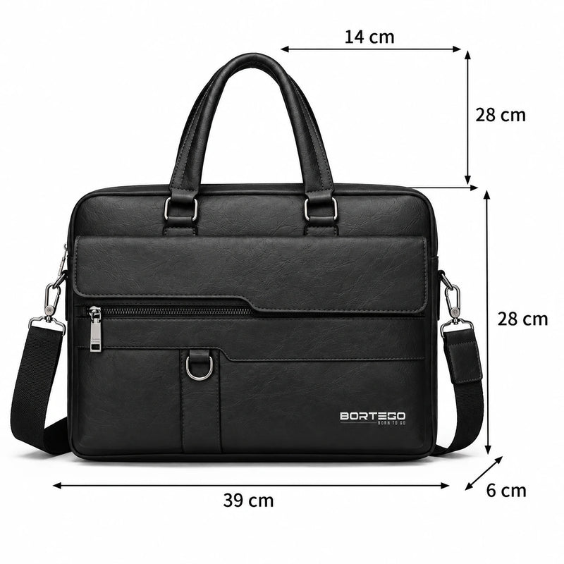 Business backpack in everyday use