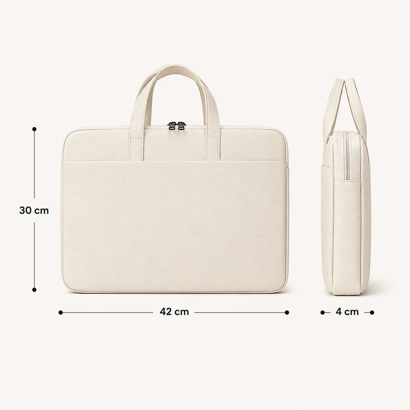 Business backpack in everyday use