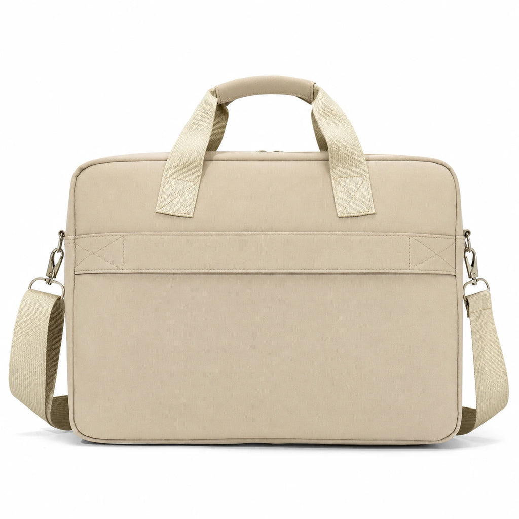 Granada Pro Beige – Organised Laptop Briefcase