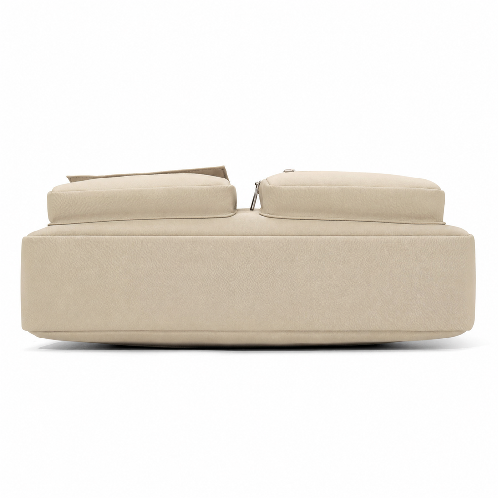 Granada Pro Beige – Organised Laptop Briefcase