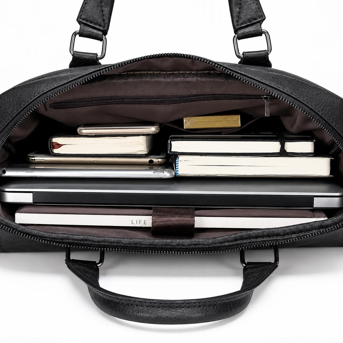 Bergen Style Czarna – Torba na laptopa 15,6″