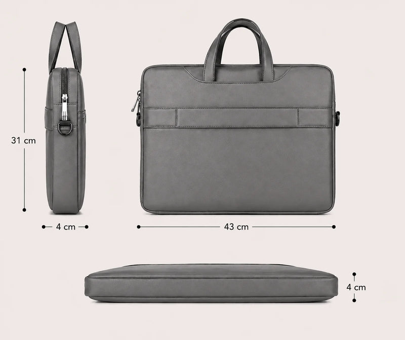 Business backpack in everyday use