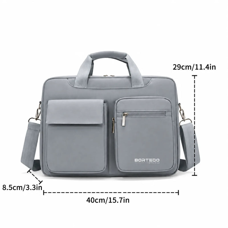 Business backpack in everyday use