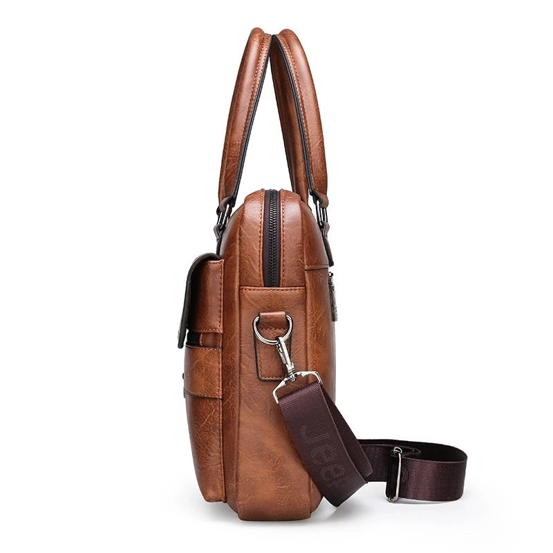 Bergen Style Brązowa – Torba na laptopa 15,6″