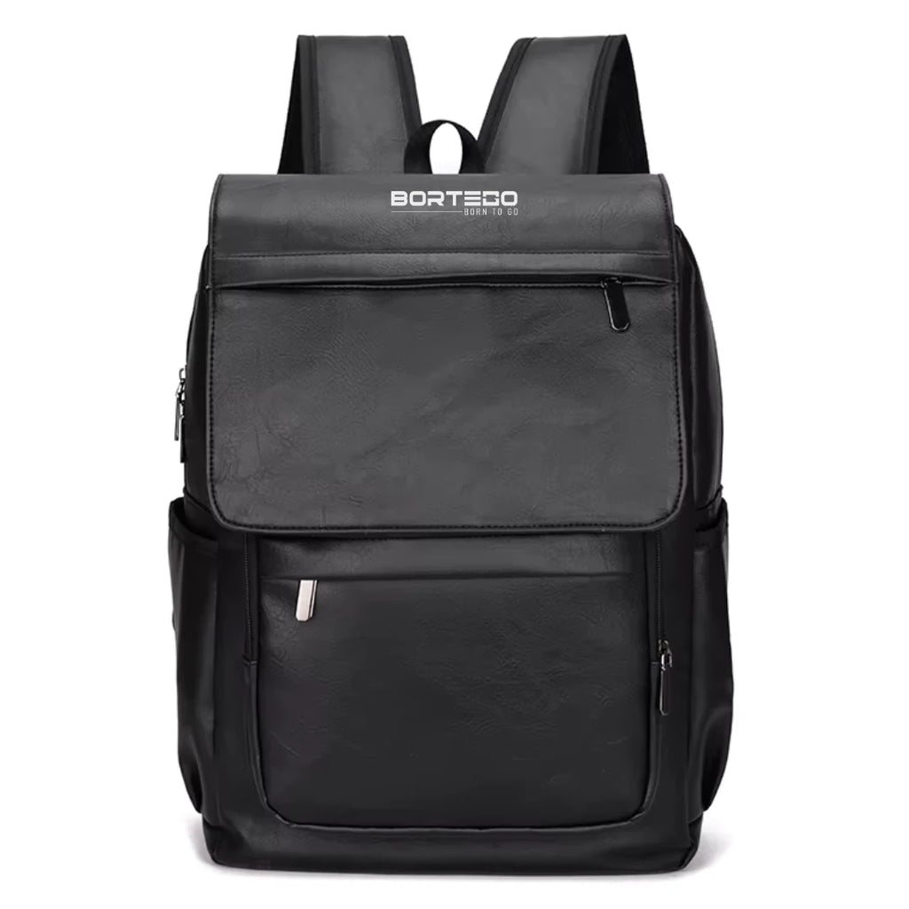 Malaga Pro – Elegant and spacious leather backpack for work and 15.6” laptop
