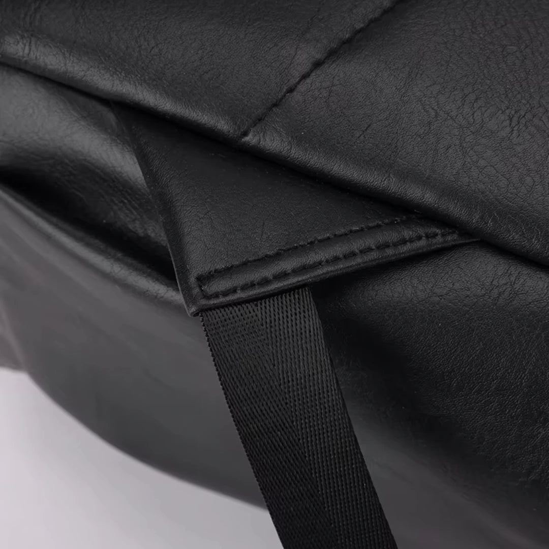 Malaga Pro – Elegant and spacious leather backpack for work and 15.6” laptop