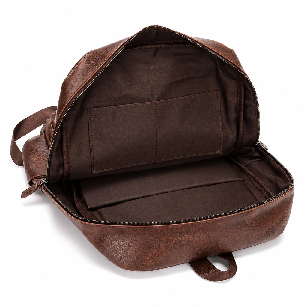 Copenhagen Classic – Vegan Leather Laptop Backpack 15.6″