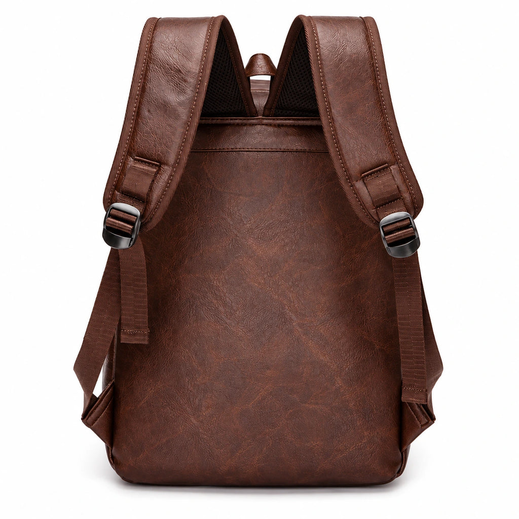 Copenhagen Classic – Vegan Leather Laptop Backpack 15.6″