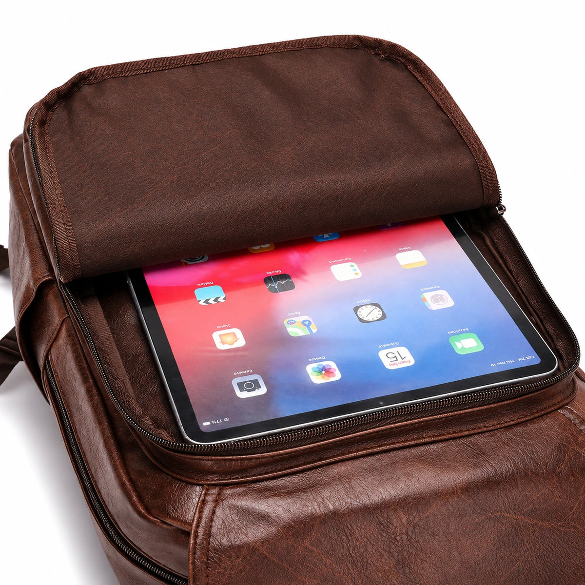 Copenhagen Classic – Vegan Leather Laptop Backpack 15.6″