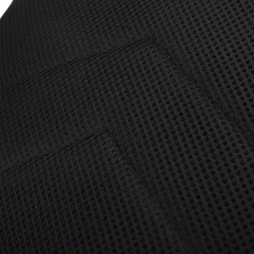 Close-up of black textured fabric