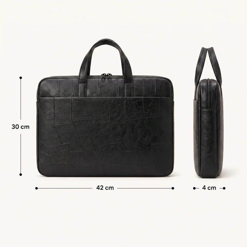 Business backpack in everyday use
