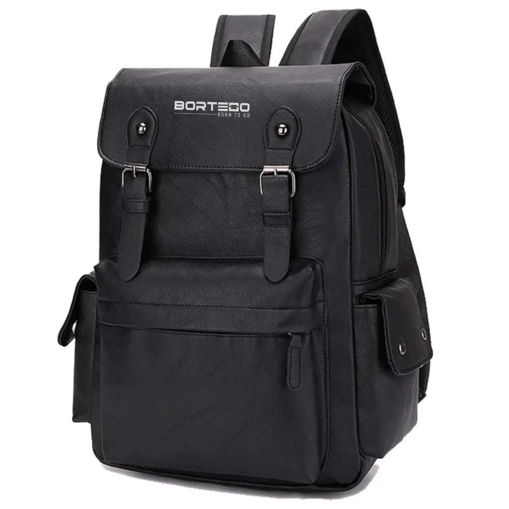 Lyon Classic – elegant leather backpack for work and 15.6” laptop