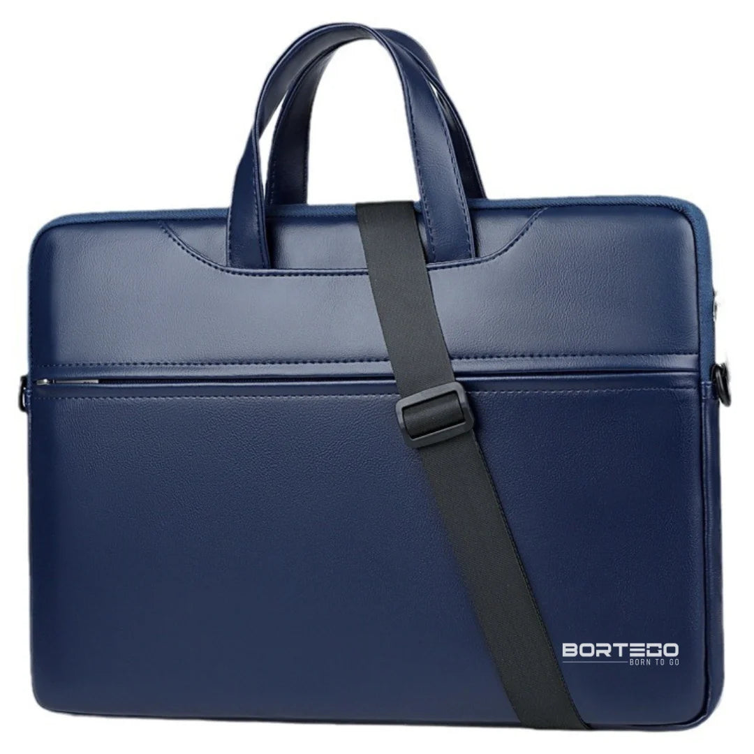 Bremen Light Navy – Lightweight Laptop Briefcase 15.6″