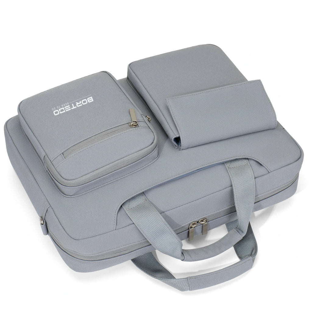 Granada Pro Szara – Pojemna torba na laptopa 16,5″