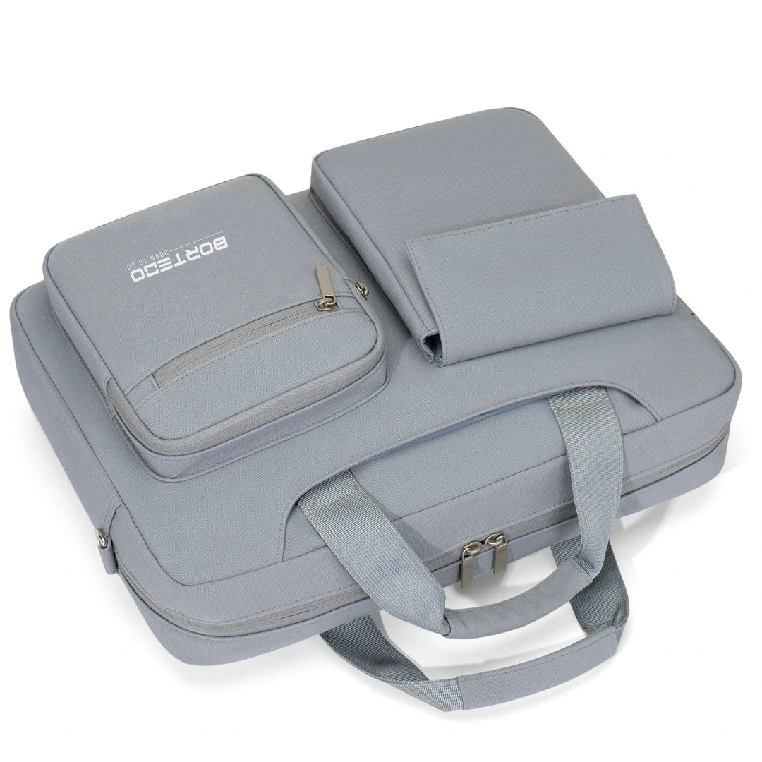 Granada Pro Szara – Pojemna torba na laptopa 16,5″