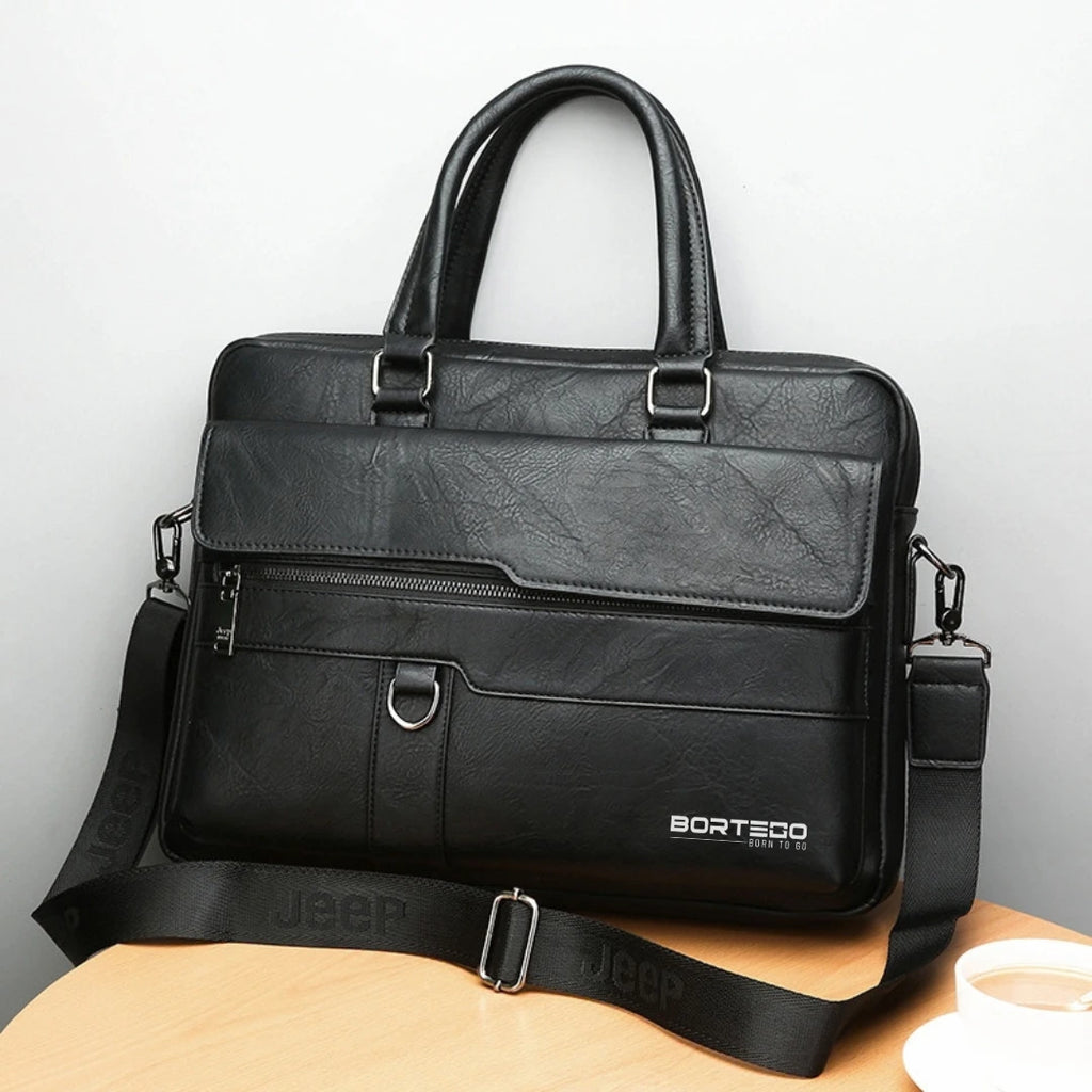 Bergen Style Czarna – Torba na laptopa 15,6″