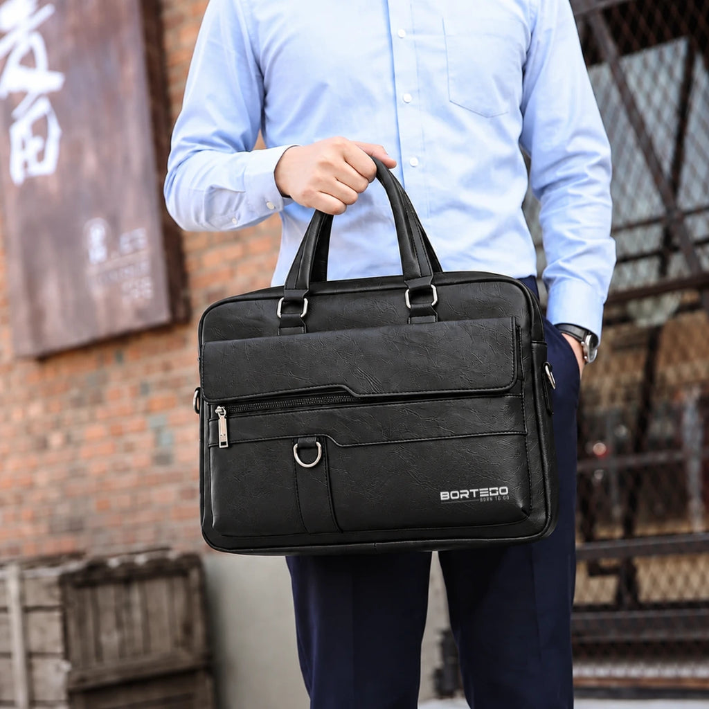 Bergen Style Czarna – Torba na laptopa 15,6″