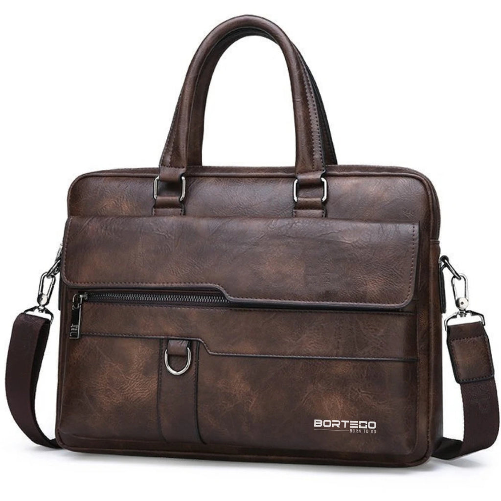 Bergen Style Dark Brown – Laptop Briefcase 15.6″