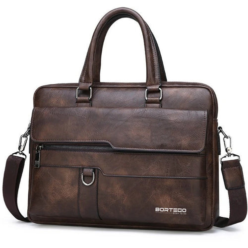 Bergen Style Dark Brown – Laptop Briefcase 15.6″