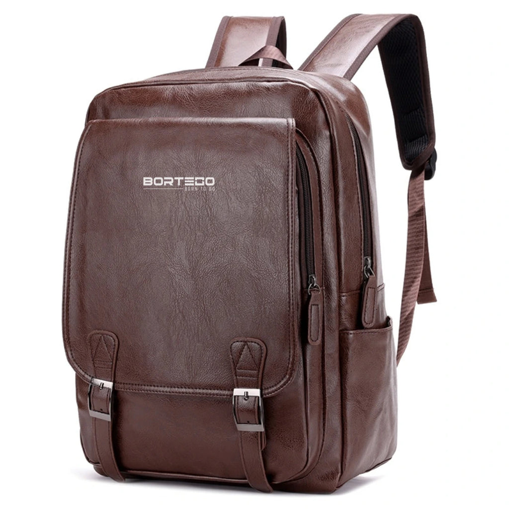 Copenhagen Classic – Vegan Leather Laptop Backpack 15.6″