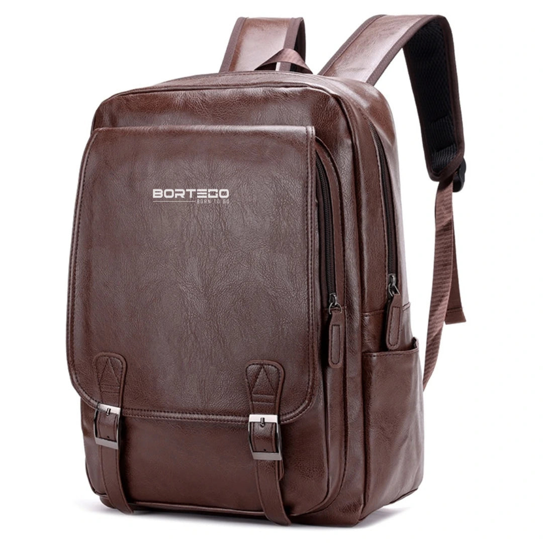 Copenhagen Classic – Vegan Leather Laptop Backpack 15.6″