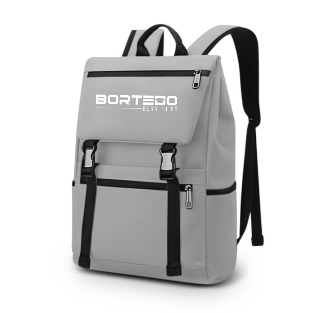 carry-on waterproof backpack light grey