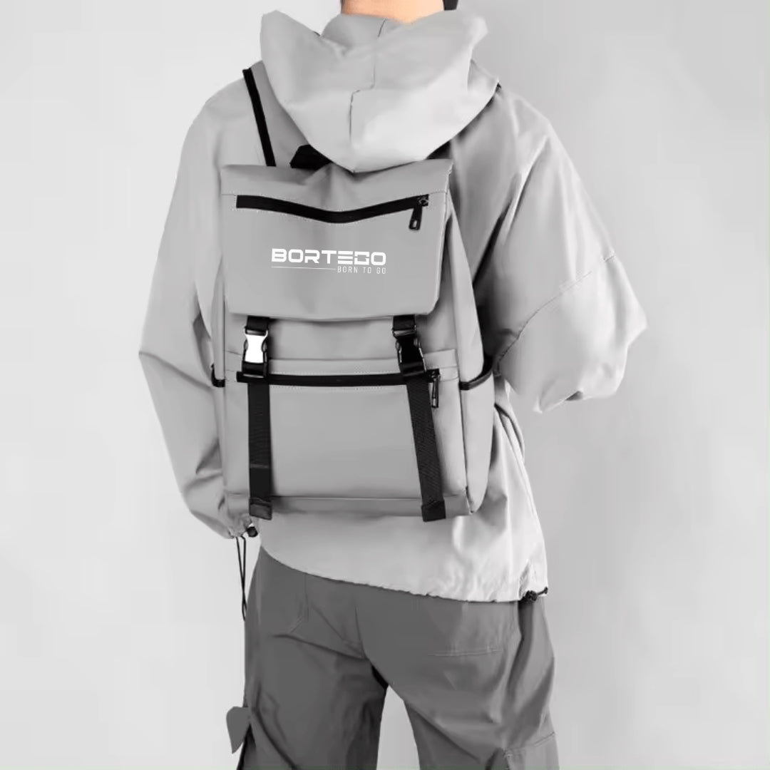 City Silver Backpack