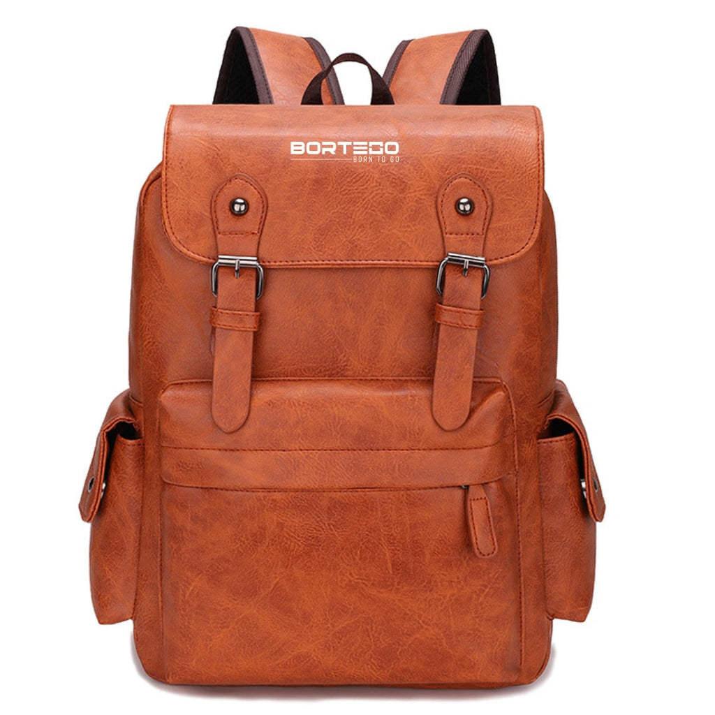 Lille Modern – elegant leather backpack for work and 15.6” laptop