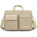 Granada Pro Beige – Organised Laptop Briefcase