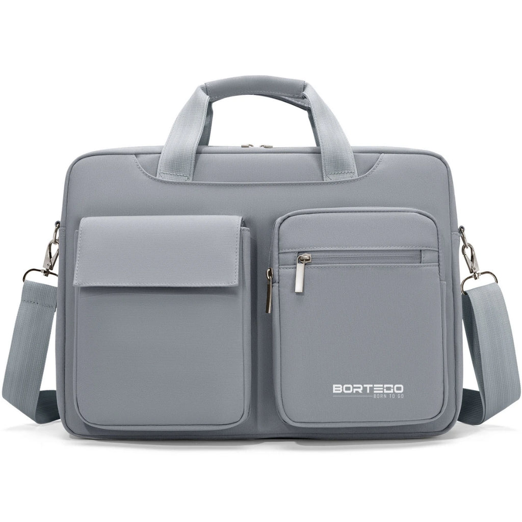 Granada Pro Szara – Pojemna torba na laptopa 16,5″