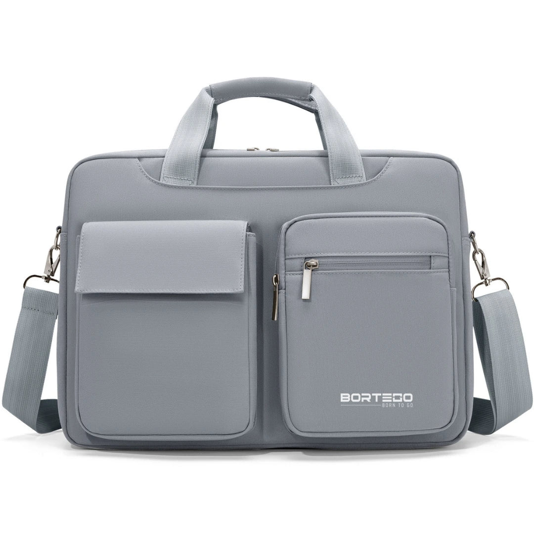 Granada Pro Szara – Pojemna torba na laptopa 16,5″