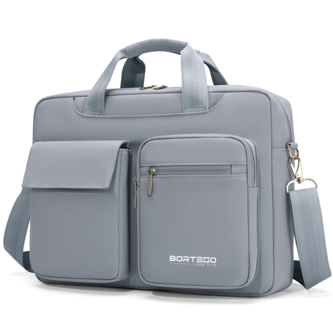 Granada Pro Szara – Pojemna torba na laptopa 16,5″