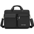 Granada Pro Black – Organised Laptop Briefcase 16.5″