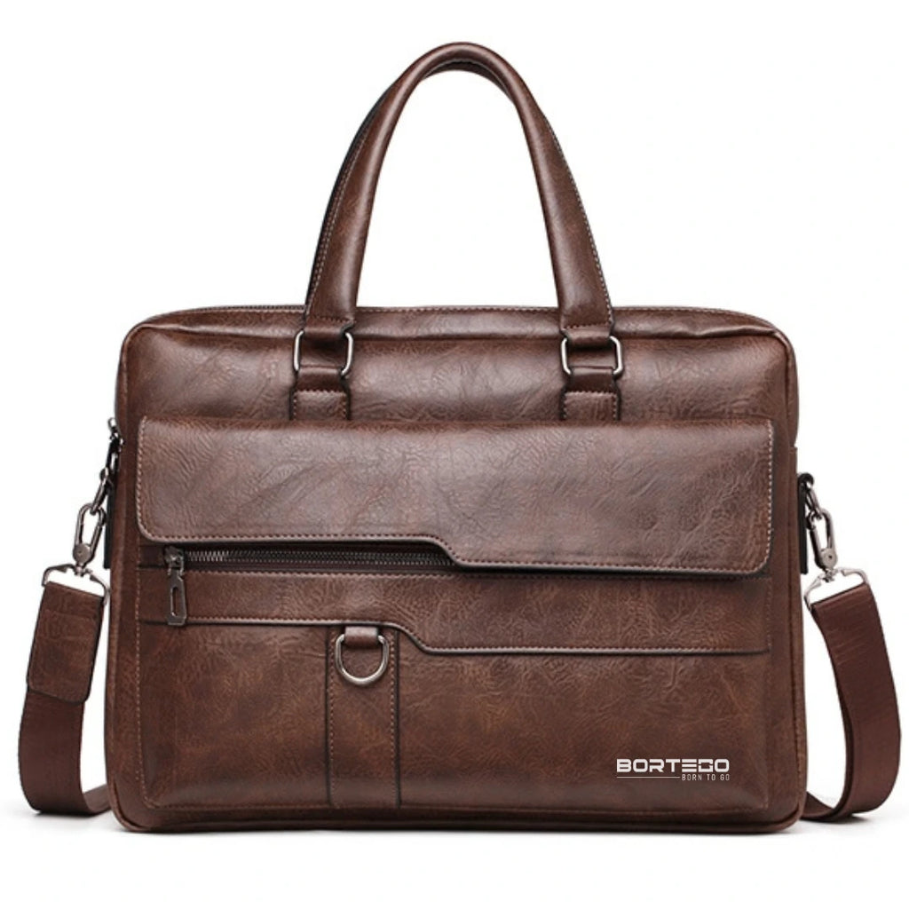 Bergen Style Dark Brown – Laptop Briefcase 15.6″