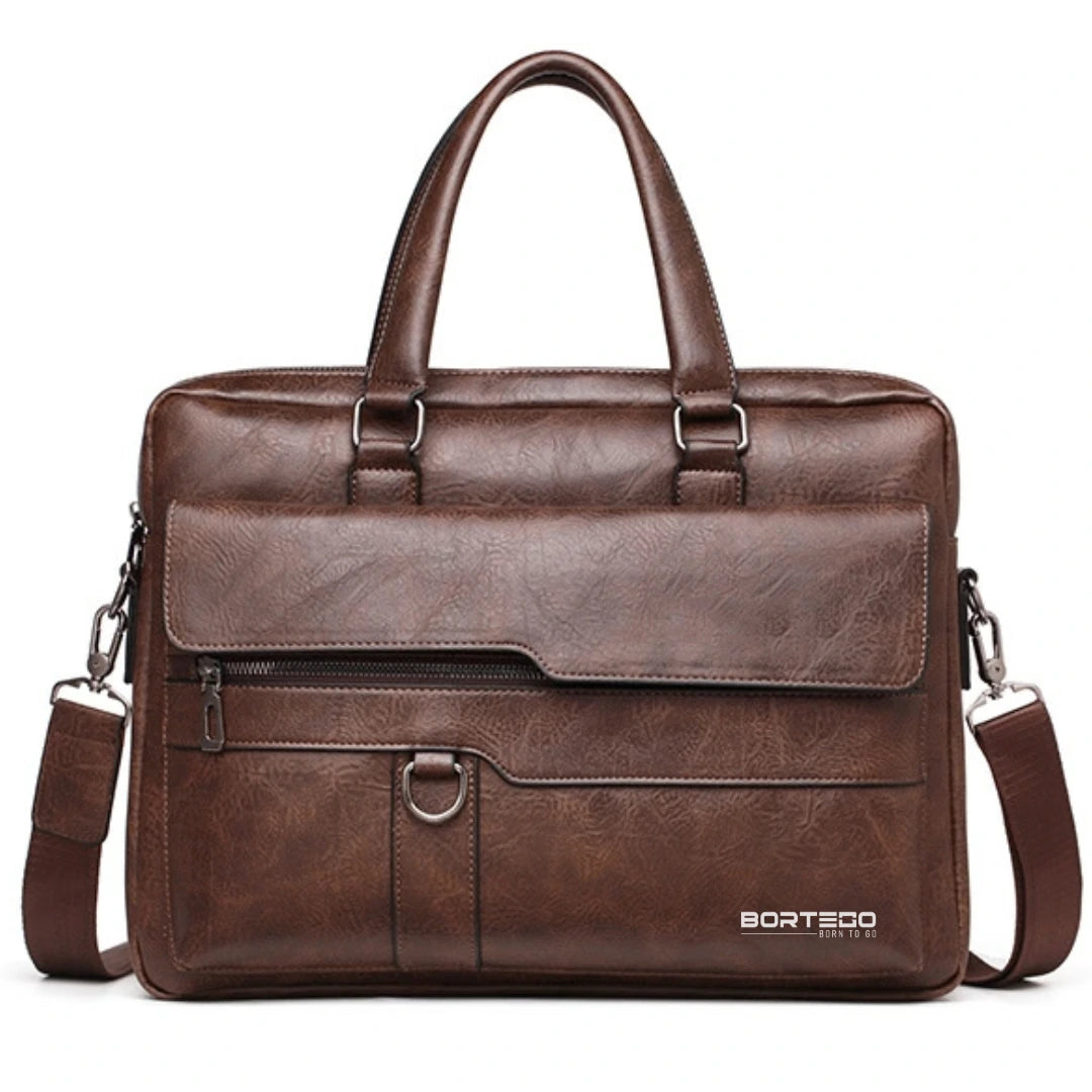 Bergen Style Dark Brown – Laptop Briefcase 15.6″