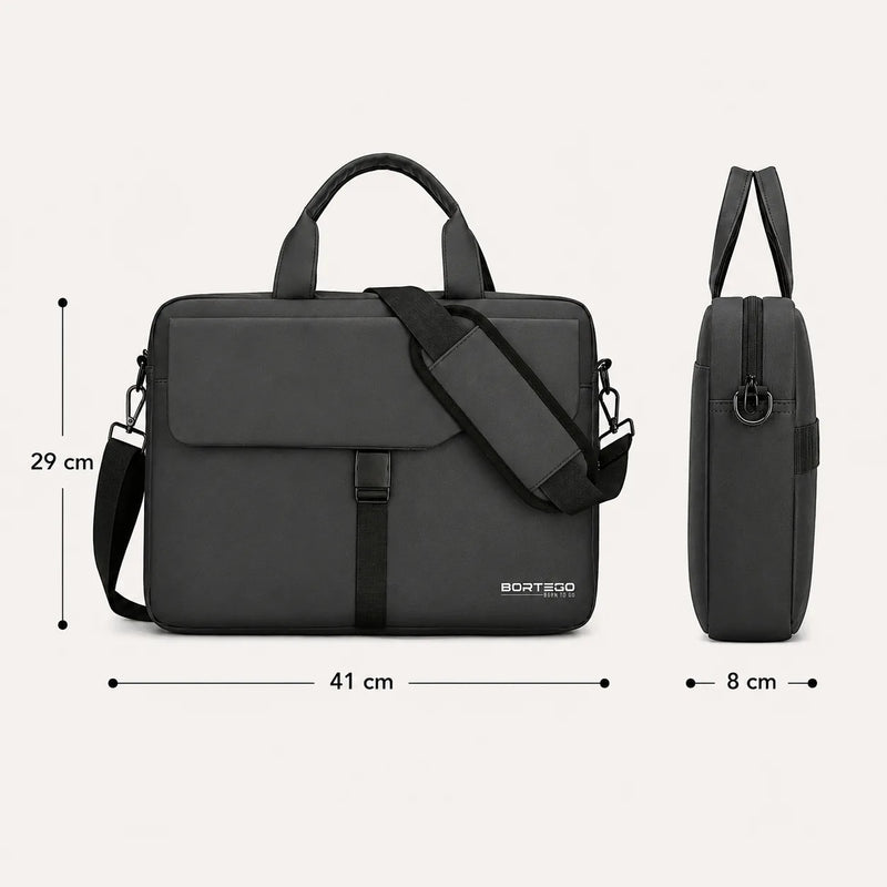 Business backpack in everyday use