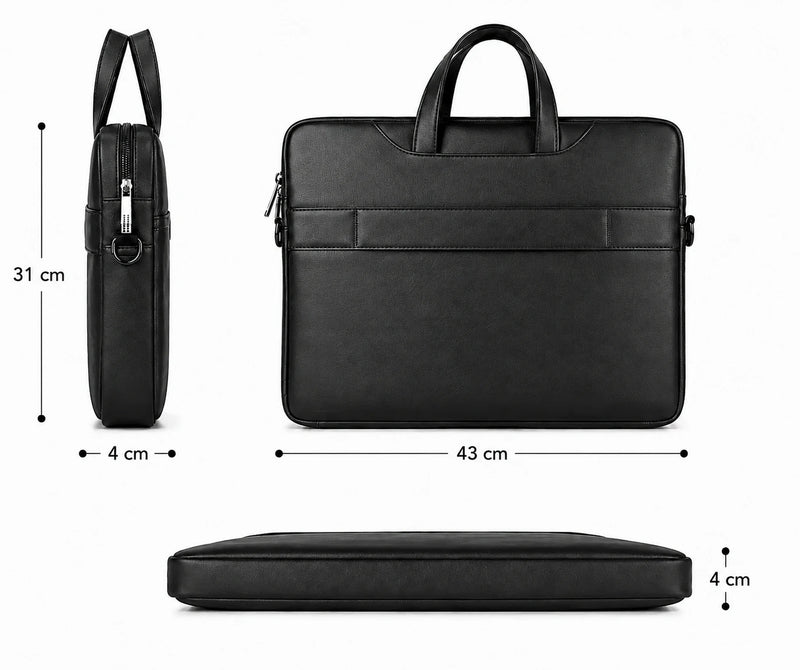 Business backpack in everyday use