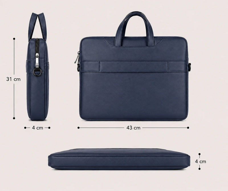 Business backpack in everyday use