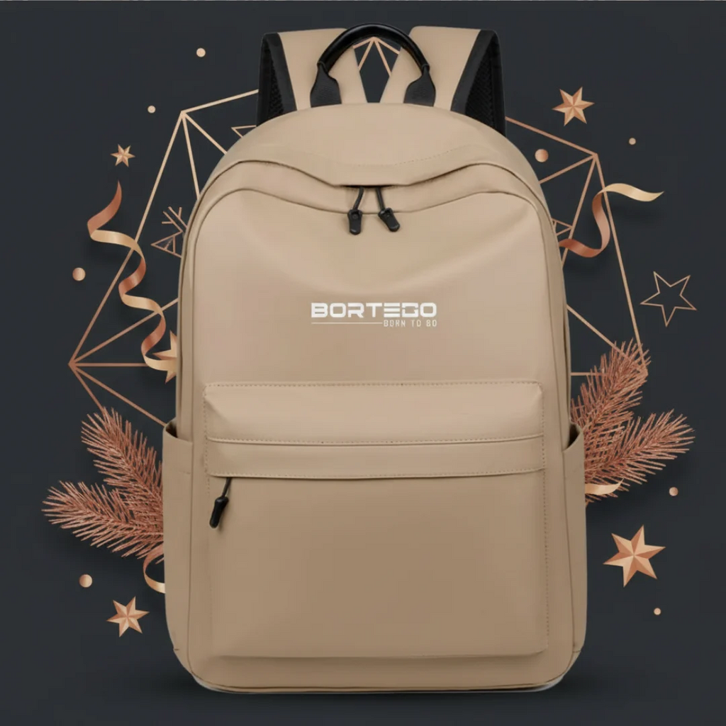 Bristol Motion – Stylish Waterproof Eco Leather City Backpack with Laptop Compartment
