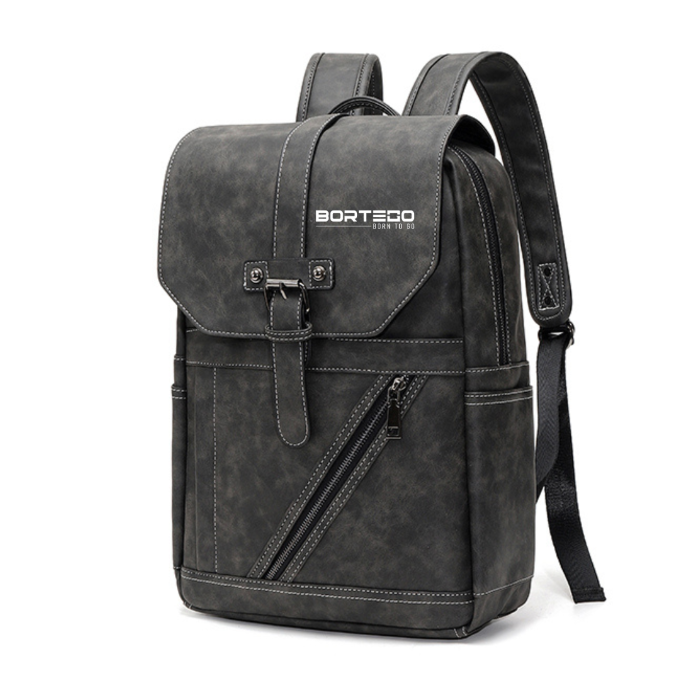 Vegan Leather Backpack Black