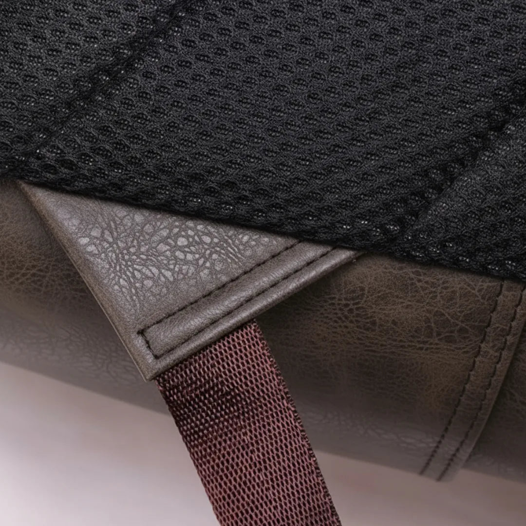Vienna Core – Water-Resistant Eco-Leather Urban Backpack with 16” Laptop Compartment