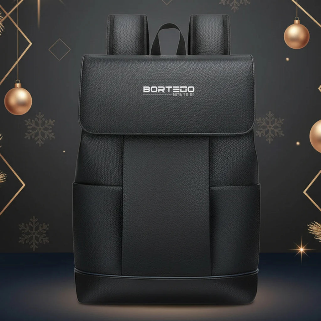 Lund Spirit – Elegancki skórzany plecak na laptopa 15,6" do pracy