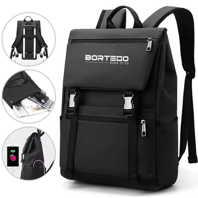 Bortego Business backpack in everyday use