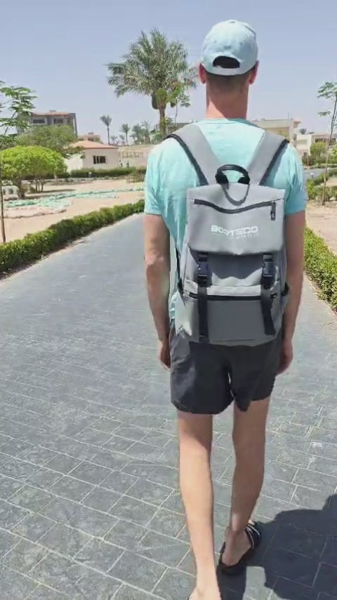 City Silver Backpack