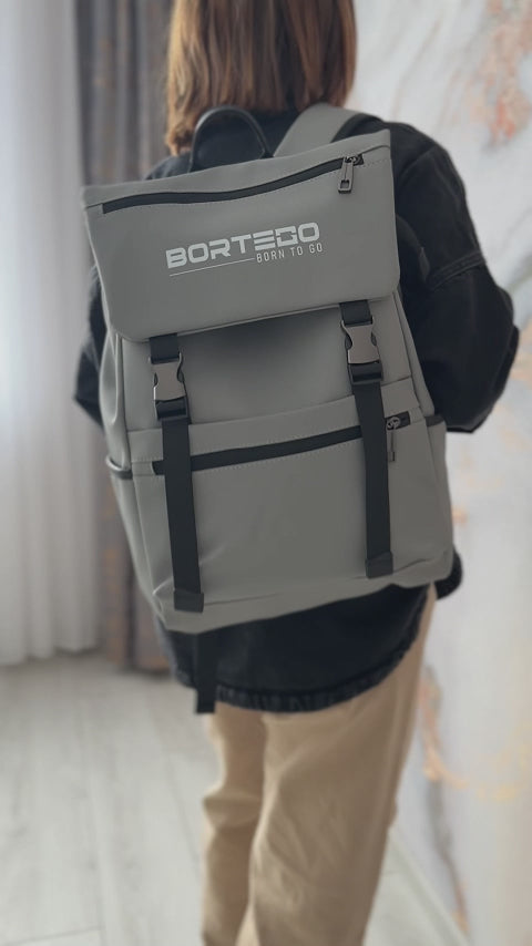 City Silver Backpack